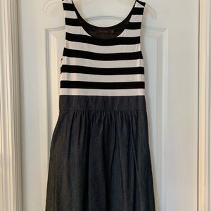 Striped dress from The Limited